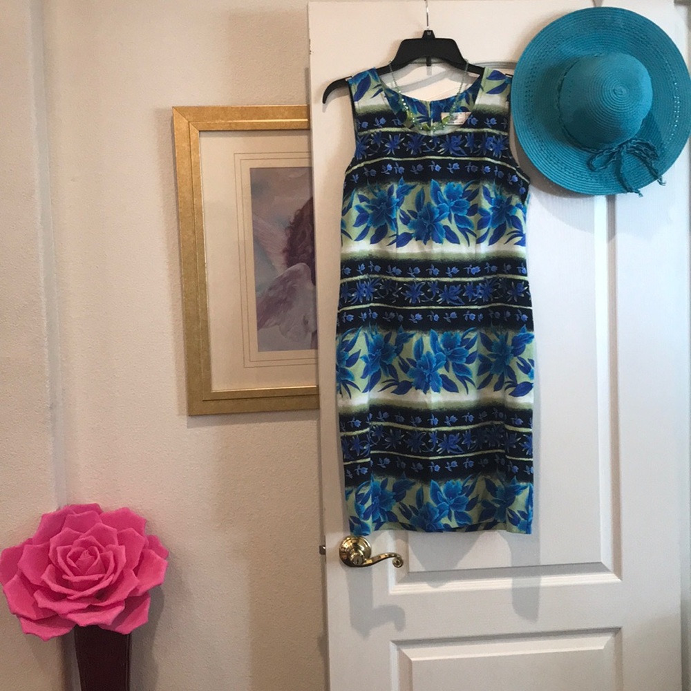 Lovely Floral Kathie Lee Collection Dress